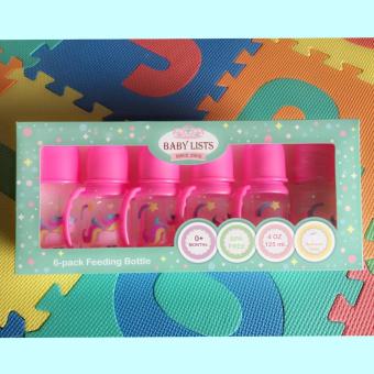ฺฺBaby_lists Baby bottle storage ชุดของขวัญขวดนมแรกเกิด ขวดเก็บน้ำนม ขนาด 4 ออนซ์ (125ml./6 ขวด) แถมฟรี!! หูจับและฝาครอบ มูลค่า 120 บาท ฺฺBaby_lists Baby bottle storage ชุดของขวัญขวดนมแรกเกิด ขวดเก็บน้ำนม ขนาด 4 ออนซ์ (125ml./6 ขวด) แถมฟรี!! หูจับและฝาครอบ มูลค่า 120 บาท