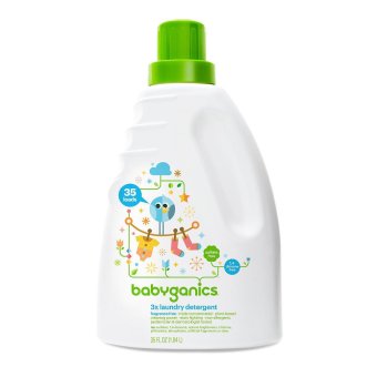 BabyGanics ผลิตภัณฑ์ทำความสะอาดเสื้อผ้า เข้มข้น 3 เท่า สูตรไม่มีกลิ่น ขนาด 1.04 ลิตร BabyGanics ผลิตภัณฑ์ทำความสะอาดเสื้อผ้า เข้มข้น 3 เท่า สูตรไม่มีกลิ่น ขนาด 1.04 ลิตร