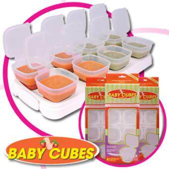 Baby Cubes ขนาด 2 OZ ภาชนะเก็บอาหาร Baby Cubes ขนาด 2 OZ ภาชนะเก็บอาหาร