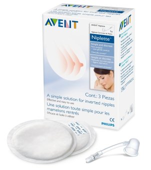 Avent Niplette อุปกรณ์แก้ปัญหาหัวนมบอดหรือสั้น Avent Niplette อุปกรณ์แก้ปัญหาหัวนมบอดหรือสั้น