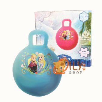Disney Frozenลูกบอลกระโดด ฝึกการทรงตัว สีฟ้า Disney Frozenลูกบอลกระโดด ฝึกการทรงตัว สีฟ้า