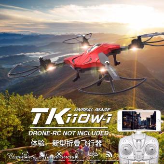 Drone ติดกล้อง วาดเส้นทางการบินได้ WiFi FPV 720P HD พร้อมระบบถ่ายทอดสดแบบ Realtime(มีระบบ ล็อกความสูง) สีแดง Drone ติดกล้อง วาดเส้นทางการบินได้ WiFi FPV 720P HD พร้อมระบบถ่ายทอดสดแบบ Realtime(มีระบบ ล็อกความสูง) สีแดง
