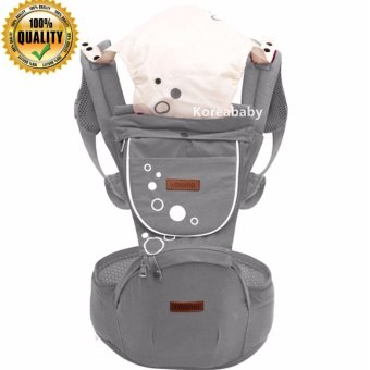 เป้อุ้มเด็ก เป้สะพายเด็ก เป้อุ้มทารก เป้อุ้ม Baby Carrier รุ่นขายดี สีเทา เป้อุ้มเด็ก เป้สะพายเด็ก เป้อุ้มทารก เป้อุ้ม Baby Carrier รุ่นขายดี สีเทา