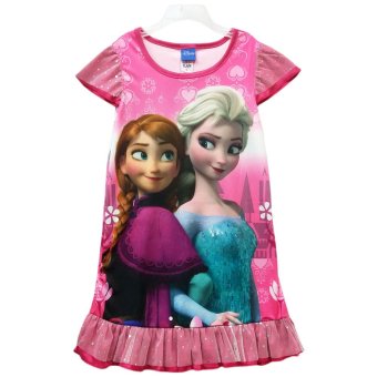 Disney Frozen เสื้อผ้าเด็ก ชุดกระโปรงไฮเกรดพิมพ์ ELSA และ Anna ติดเพชร Disney Frozen เสื้อผ้าเด็ก ชุดกระโปรงไฮเกรดพิมพ์ ELSA และ Anna ติดเพชร