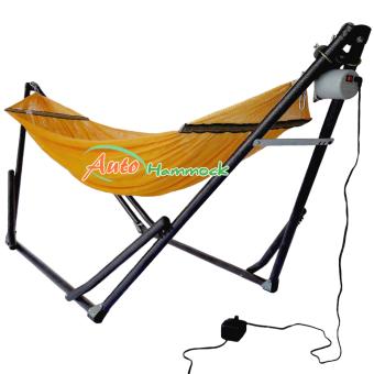 Auto Hammock เปลไกวเด็กอัตโนมัติแบบเปลญวน(ขนาดจัมโบ้)สีเหลืองกับมอเตอร์ Vinanoi100Kg. Auto Hammock เปลไกวเด็กอัตโนมัติแบบเปลญวน(ขนาดจัมโบ้)สีเหลืองกับมอเตอร์ Vinanoi100Kg.