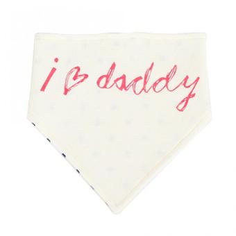 Baby Touch ผ้ากันเปื้อนเด็ก เลิฟเลิฟ รักพ่อ (ขาว) Baby Touch ผ้ากันเปื้อนเด็ก เลิฟเลิฟ รักพ่อ (ขาว)