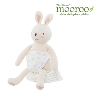 MOOROO กางเกงผ้าอ้อมสำเร็จรูปมูรู (ซักได้) สีเหลือง ลายลูกเจี๊ยบ Size S MOOROO กางเกงผ้าอ้อมสำเร็จรูปมูรู (ซักได้) สีเหลือง ลายลูกเจี๊ยบ Size S
