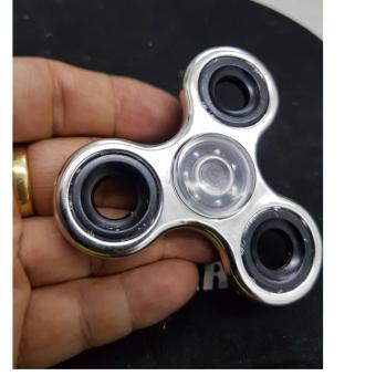 Fidget Spinner ลูกข่างมือหมุน finger gyro Tri-s Pinner ของเล่นอยู่ไม่สุข, รุ่นโครเมี่ยม2 Fidget Spinner ลูกข่างมือหมุน finger gyro Tri-s Pinner ของเล่นอยู่ไม่สุข, รุ่นโครเมี่ยม2