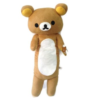 Rilakkuma ตุ๊กตา หมอนข้าง ริลัคคูมะ ยืน ขนาด 76 ซม.( สีน้ำตาล ) Rilakkuma ตุ๊กตา หมอนข้าง ริลัคคูมะ ยืน ขนาด 76 ซม.( สีน้ำตาล )