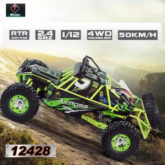Car RC Buggy Wltoys 12428 รถบักกี้ รถบังคับวิทยุ 4WD Scale 1:12 สีเขียว