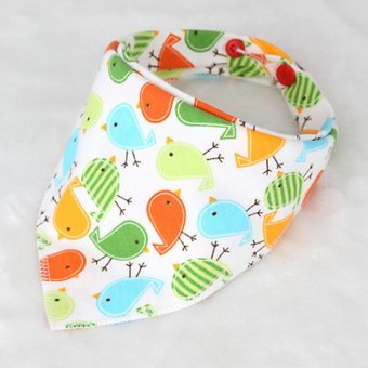 Baby Touch ผ้ากันเปื้อนเด็ก เกาหลี ลายนก Baby Touch ผ้ากันเปื้อนเด็ก เกาหลี ลายนก