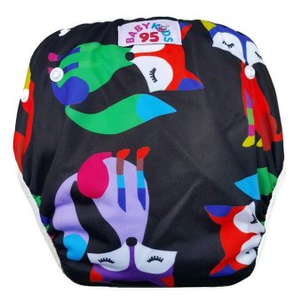 BABYKIDS95 กางเกงผ้าอ้อมว่ายน้ำ ปรับขนาดได้ รุ่น Digital Print ไซส์เด็กแรกเกิด-7 กก. ลายจิ้กจอก (สีน้ำเงิน) BABYKIDS95 กางเกงผ้าอ้อมว่ายน้ำ ปรับขนาดได้ รุ่น Digital Print ไซส์เด็กแรกเกิด-7 กก. ลายจิ้กจอก (สีน้ำเงิน)