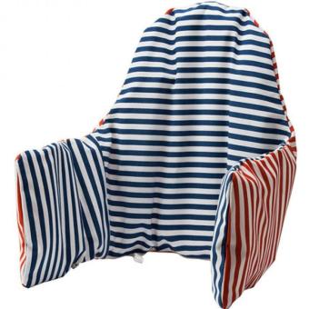 IKEA พิตทีค เบาะรองหลังบนเก้าอี้เด็ก (สีแดง-น้ำเงิน) IKEA พิตทีค เบาะรองหลังบนเก้าอี้เด็ก (สีแดง-น้ำเงิน)