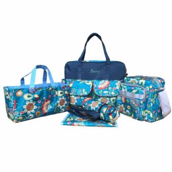 Baby 5 Gift กระเป๋าใส่ของทารก 5ชิ้น สำหรับใส่ขวดนม ผ้าอ้อม แพมเพิส พร้อมกระเป๋าทรงกระบอกเก็บอุณหภูมิ Baby 5 Gift กระเป๋าใส่ของทารก 5ชิ้น สำหรับใส่ขวดนม ผ้าอ้อม แพมเพิส พร้อมกระเป๋าทรงกระบอกเก็บอุณหภูมิ