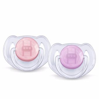 Philips Avent จุกนมหลอกเอเวนท์ รุ่นโปร่งแสงสีชมพู 6-18 เดือน แพ็ค 2 ชิ้น Philips Avent จุกนมหลอกเอเวนท์ รุ่นโปร่งแสงสีชมพู 6-18 เดือน แพ็ค 2 ชิ้น