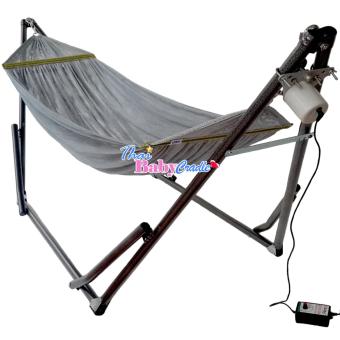 Auto Hammockเปลนอนเด็กสไตล์เปลญวน (ขนาดจัมโบ้)สีบลอนด์ แบบไกวอัตโนมัติกับมอเตอร์ S-Baby Auto Hammockเปลนอนเด็กสไตล์เปลญวน (ขนาดจัมโบ้)สีบลอนด์ แบบไกวอัตโนมัติกับมอเตอร์ S-Baby