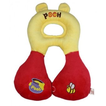 smartbabyandkid หมอนรองคอรถเข็นและคาร์ซีท ลายPooh smartbabyandkid หมอนรองคอรถเข็นและคาร์ซีท ลายPooh