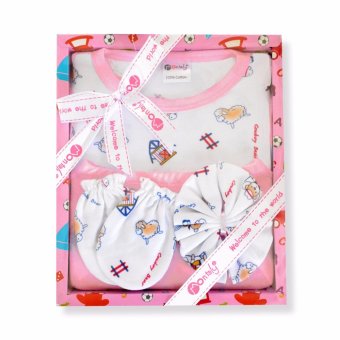 Babybrown Giftset กล่อง สำหรับเด็กแรกเกิด ชุด 4 ชิ้น สีชมพู Babybrown Giftset กล่อง สำหรับเด็กแรกเกิด ชุด 4 ชิ้น สีชมพู
