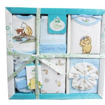 Baby Gift Set ชุดของขวัญ เด็กแรกเกิด 7 ชิ้น หมี Pooh สีฟ้า CP-3134 Baby Gift Set ชุดของขวัญ เด็กแรกเกิด 7 ชิ้น หมี Pooh สีฟ้า CP-3134