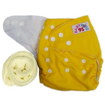 กางเกงผ้าอ้อมกันน้ำ+แผ่นซับไมโครฯ Size:3-16กก. (Yellow)(Yellow Others) กางเกงผ้าอ้อมกันน้ำ+แผ่นซับไมโครฯ Size:3-16กก. (Yellow)(Yellow Others)