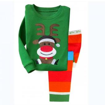 Baby Wardrobe ชุดนอนเด็ก Rednosed Reindeer ลายรูดอล์ฟ Baby Wardrobe ชุดนอนเด็ก Rednosed Reindeer ลายรูดอล์ฟ