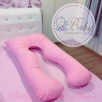 Babyandsweetmom หมอนคนท้อง หมอนรองครรภ์ หมอนสุขภาพ หมอนตัวยู U-Shapeสีชมพู Babyandsweetmom หมอนคนท้อง หมอนรองครรภ์ หมอนสุขภาพ หมอนตัวยู U-Shapeสีชมพู