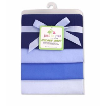 Babyshop656 ผ้าอ้อมอเนกประสงค์ แพค4ผืน ขนาด76x76cm. รุ่นเบอร์4 สีฟ้า / JTY - Blanket pack of 4 No.4 Plain blue Babyshop656 ผ้าอ้อมอเนกประสงค์ แพค4ผืน ขนาด76x76cm. รุ่นเบอร์4 สีฟ้า / JTY - Blanket pack of 4 No.4 Plain blue