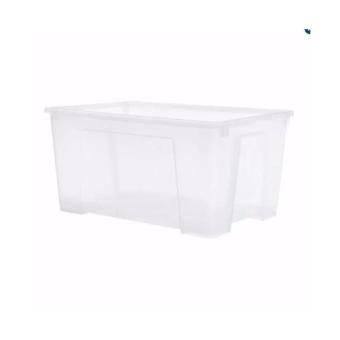 กล่องพลาสติกใส กล่องเก็บของอเนกประสงค์ ขนาด 56x39ซม.สูง28ซม. Party Home กล่องพลาสติกใส กล่องเก็บของอเนกประสงค์ ขนาด 56x39ซม.สูง28ซม. Party Home
