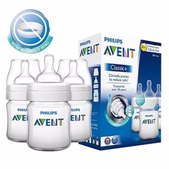 Philips Avent ขวดนมเอเวนท์ รุ่นคลาสสิคพลัส 4 ออนซ์ แพ็ค 3 ขวด Philips Avent ขวดนมเอเวนท์ รุ่นคลาสสิคพลัส 4 ออนซ์ แพ็ค 3 ขวด