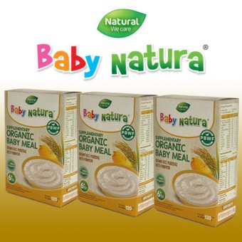 Baby Natura อาหารเสริมออร์แกนิกสำหรับทารกและเด็กเล็กอายุุ6เดือนถึง3ปี (รุ่นแพค3) Baby Natura อาหารเสริมออร์แกนิกสำหรับทารกและเด็กเล็กอายุุ6เดือนถึง3ปี (รุ่นแพค3)