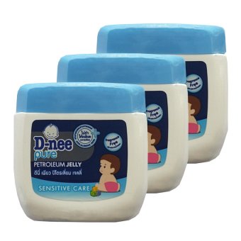 D-nee Pure Petroleum Jelly ดีนี่ เพียว ปิโตรเลียม เจลลี่ ขนาด 50 กรัม (แพ็ค 3) D-nee Pure Petroleum Jelly ดีนี่ เพียว ปิโตรเลียม เจลลี่ ขนาด 50 กรัม (แพ็ค 3)