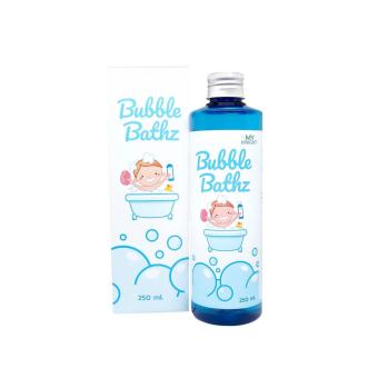 Baby Station สบู่บับเบิ้ล บาธ อาบฟองสบู่ฟูนุ่ม สำหรับเด็ก Bubble Bathz 250 มล. By My Knight Baby Station สบู่บับเบิ้ล บาธ อาบฟองสบู่ฟูนุ่ม สำหรับเด็ก Bubble Bathz 250 มล. By My Knight