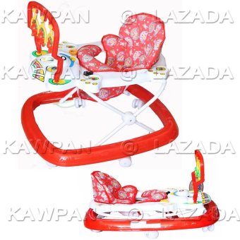 Attoon รถหัดเดินหน้าลูกหมี ปรับระดับได้ (สีแดง) Attoon รถหัดเดินหน้าลูกหมี ปรับระดับได้ (สีแดง)