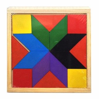 Tronic Grocer ของเล่นไม้ตัวต่อจิกซอว์หลากสีหลายรูปทรง Wood Toy Colorful Jigsaw Lego Block 16 Pieces Tronic Grocer ของเล่นไม้ตัวต่อจิกซอว์หลากสีหลายรูปทรง Wood Toy Colorful Jigsaw Lego Block 16 Pieces