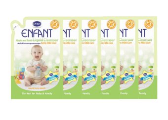Enfant น้ำยาล้างขวดนม ของเล่น ผักผลไม้ สูตรอ่อนโยน ชนิดเติม ( 700 ml x 6 ) Enfant น้ำยาล้างขวดนม ของเล่น ผักผลไม้ สูตรอ่อนโยน ชนิดเติม ( 700 ml x 6 )