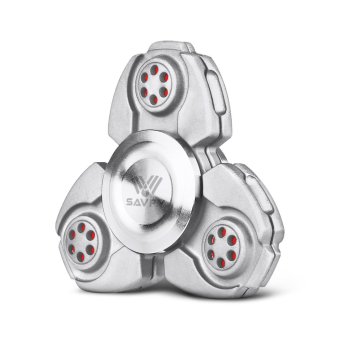 Savfy Tri เครื่องปั่นมือ Fidget Spinner ของเล่น EDC Kirsite ความเร็วสูงช่วยลดความเครียดและความวิตกกังวล Savfy Tri เครื่องปั่นมือ Fidget Spinner ของเล่น EDC Kirsite ความเร็วสูงช่วยลดความเครียดและความวิตกกังวล