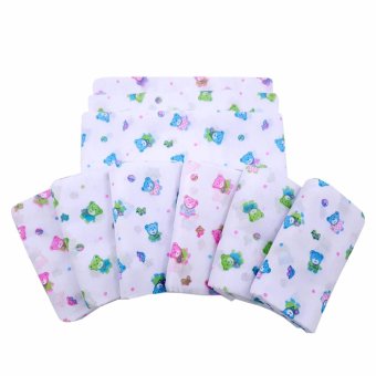 Baby heart ผ้าอ้อมสาลู 27'' เย็บริม แพ็ค12 ผืน BEAR Baby heart ผ้าอ้อมสาลู 27'' เย็บริม แพ็ค12 ผืน BEAR