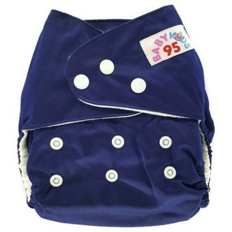 BABYKIDS95 กางเกงผ้าอ้อมซักได้ ชนิดกันน้ำ รุ่นดีลักส์ ไซส์เด็ก 3-16กก. (สีน้ำเงินเข้ม) BABYKIDS95 กางเกงผ้าอ้อมซักได้ ชนิดกันน้ำ รุ่นดีลักส์ ไซส์เด็ก 3-16กก. (สีน้ำเงินเข้ม)