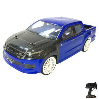Rctoystory รถบังคับ รีโมทย์ รถกะบะ ดิฟ 1/14 สีน้ำเงิน/ดำ