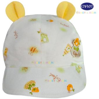 Enfant Green หมวกเด็กสีเหลืองอ่อน Size 01 เส้นรอบศรีษะ 42 ซม. Enfant Green หมวกเด็กสีเหลืองอ่อน Size 01 เส้นรอบศรีษะ 42 ซม.