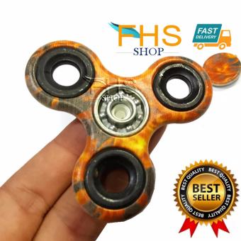 FHS fidget spinner รุ่นพิมพ์ลายสวยงาม ให้ความรู้สึกผ่อนคลาย แบริ่งขนาดใหญ่ลื่นได้ดี FHS fidget spinner รุ่นพิมพ์ลายสวยงาม ให้ความรู้สึกผ่อนคลาย แบริ่งขนาดใหญ่ลื่นได้ดี