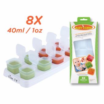 Baby Cubesกล่องเก็บอาหารเด็กสำหรับแช่ช่องแข็ง ขนาด 1 OZ. Baby Cubesกล่องเก็บอาหารเด็กสำหรับแช่ช่องแข็ง ขนาด 1 OZ.