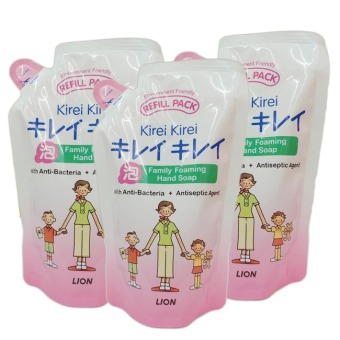 Lion Kirei Kirei Family Foaming Hand Soap 200 ml. (3 ถุง) Lion Kirei Kirei Family Foaming Hand Soap 200 ml. (3 ถุง)