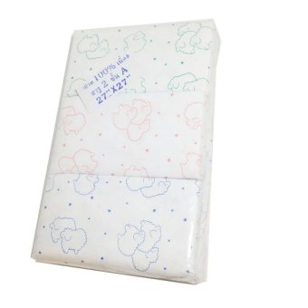 Baby Home ผ้าอ้อมสาลูเกรด A ขนาด 27 x 27 x 1 โหล คละลาย Baby Home ผ้าอ้อมสาลูเกรด A ขนาด 27 x 27 x 1 โหล คละลาย