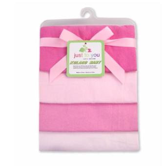 Babyshop656 ผ้าอ้อมอเนกประสงค์ แพค4ผืน ขนาด76x76cm. รุ่นเบอร์3 สีชมพู / JTY - Blanket pack of 4 No.3 Plain pink Babyshop656 ผ้าอ้อมอเนกประสงค์ แพค4ผืน ขนาด76x76cm. รุ่นเบอร์3 สีชมพู / JTY - Blanket pack of 4 No.3 Plain pink