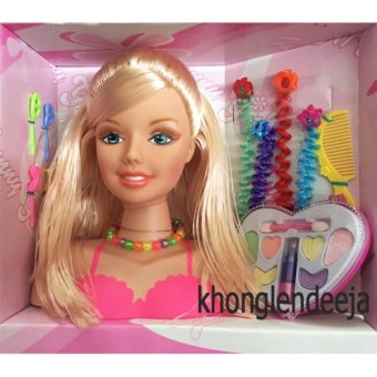Khonglendee ชุด แต่งหน้า ทำผม ตุ๊กตา พร้อมอุปกรณ์ Khonglendee ชุด แต่งหน้า ทำผม ตุ๊กตา พร้อมอุปกรณ์