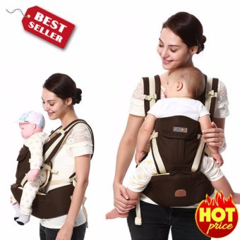 เป้อุ้มเด็ก Hip Seat Carrier แบบ 3 in 1 สามารถใช้ได้ตั้งแต่แรกเกิด ถึง 3 ปี (สีน้ำตาล/ครีม) เป้อุ้มเด็ก Hip Seat Carrier แบบ 3 in 1 สามารถใช้ได้ตั้งแต่แรกเกิด ถึง 3 ปี (สีน้ำตาล/ครีม)