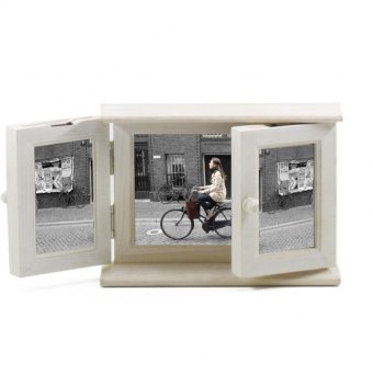 PLANK DECO กรอบรูปไม้ Poplar รุ่น CUBS # 1 ขนาดรูป 4 x 6 นิ้ว (สีขาว) PLANK DECO กรอบรูปไม้ Poplar รุ่น CUBS # 1 ขนาดรูป 4 x 6 นิ้ว (สีขาว)