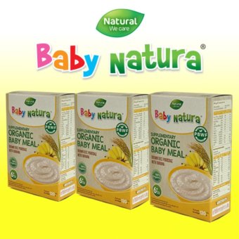 Baby Natura อาหารเสริมออร์แกนิกสำหรับทารกและเด็กเล็กอายุุ6เดือนถึง3ปี (รุ่นแพค3) Baby Natura อาหารเสริมออร์แกนิกสำหรับทารกและเด็กเล็กอายุุ6เดือนถึง3ปี (รุ่นแพค3)