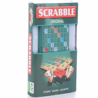 Scrabble Mini Edition เกมส์ต่อคำศัพท์สำหรับเด็ก(Green) Scrabble Mini Edition เกมส์ต่อคำศัพท์สำหรับเด็ก(Green)